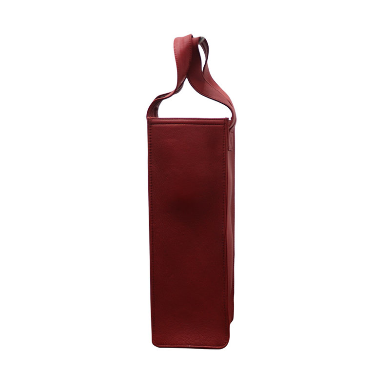 Sac à boisson en cuir - rouge, Rouge