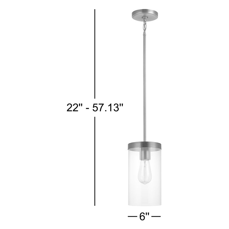 Luminaire suspendu à une lumière Linley, Noir minuit