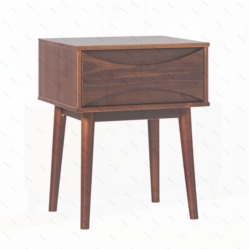 Table de chevet 1 tiroir Mid-Century