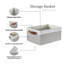 Ensemble de bacs de rangement en tissu-88089710