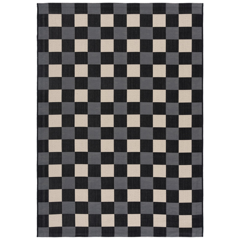 Tapis intérieur / extérieur Mererid, Rectangulaire 8 pi x 10 pi