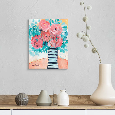 «Fancy and Floral» par Kait Roberts, reproduction d'art sur toile