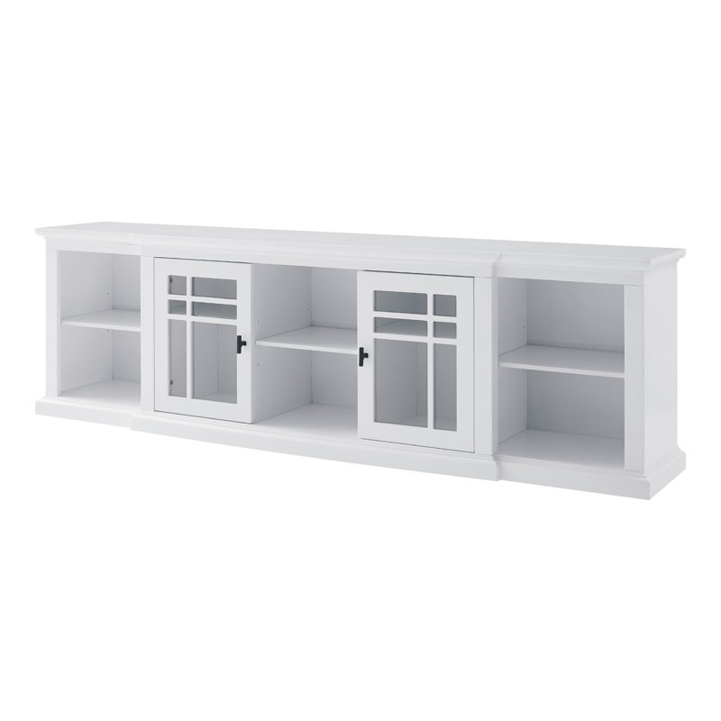 Adelisa 80" 2-Door TV Stand for TVs up to 80", White