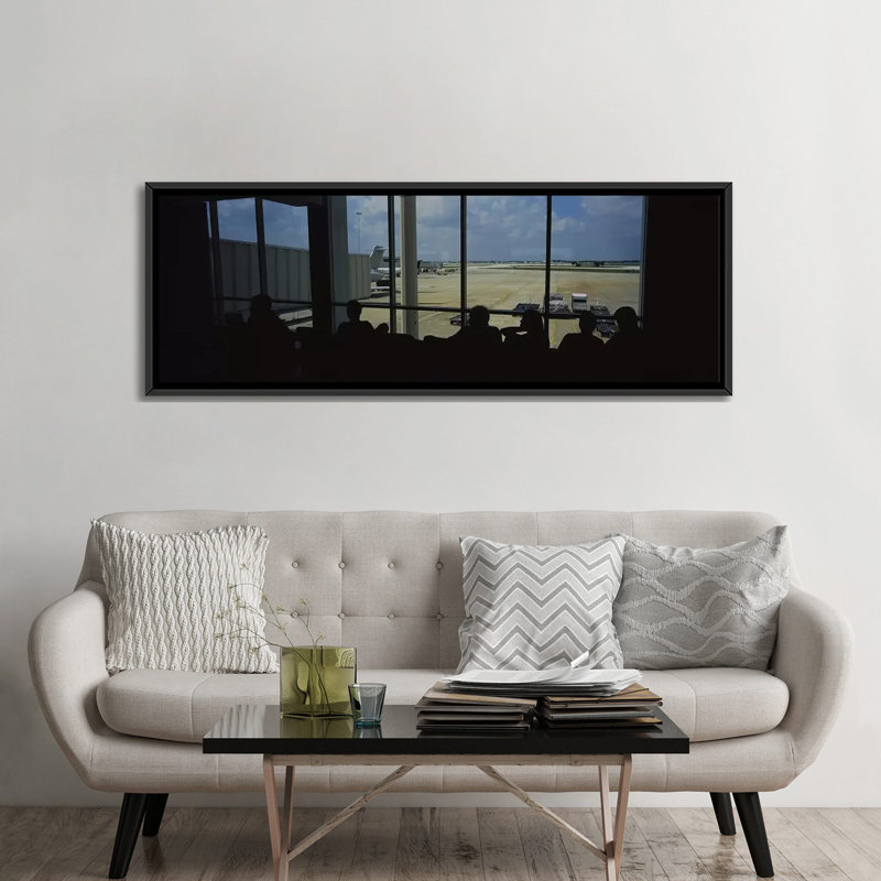 Reproduction de photo sur toile tendue, H 16 po x l 48 po x P 1,5 po, Toile avec cadre noir