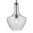 19.75" 1-Light Bell Pendant with Clear Seeded Glass-556969300