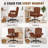 Criss Cross Chair With Armrests & Wheels For Cross-Legged Sitting-530997857
