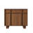 36“ Mid Century Modern Vanity Base, Brown Wood Floor Cabinet for Bathroom, Not Sink Included