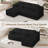 New Boneless Sectional Couch for Small Spaces – Deep Seat Upholstered Cloud Couch with Left Facing Chaise, No Assembly Required, Perfect for Living Rooms, Black