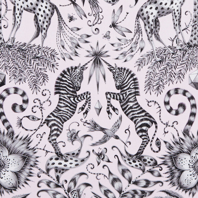 Animalia Kruger Fabric, Pink