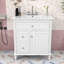 Meuble-lavabo moderne avec lavabo - construction durable, grand espace de rangement-1824919608