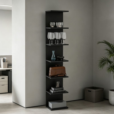 155.2 cm H x 30 cm W Bookcase