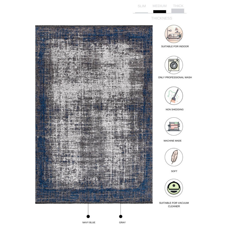 Tapis Torean, Rectangle 3 pi 10 po x 5 pi 11 po
