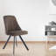 Chaise d'appoint capitonnée Arikah-1240993396