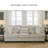 Asanti 98'' Upholstered Sofa