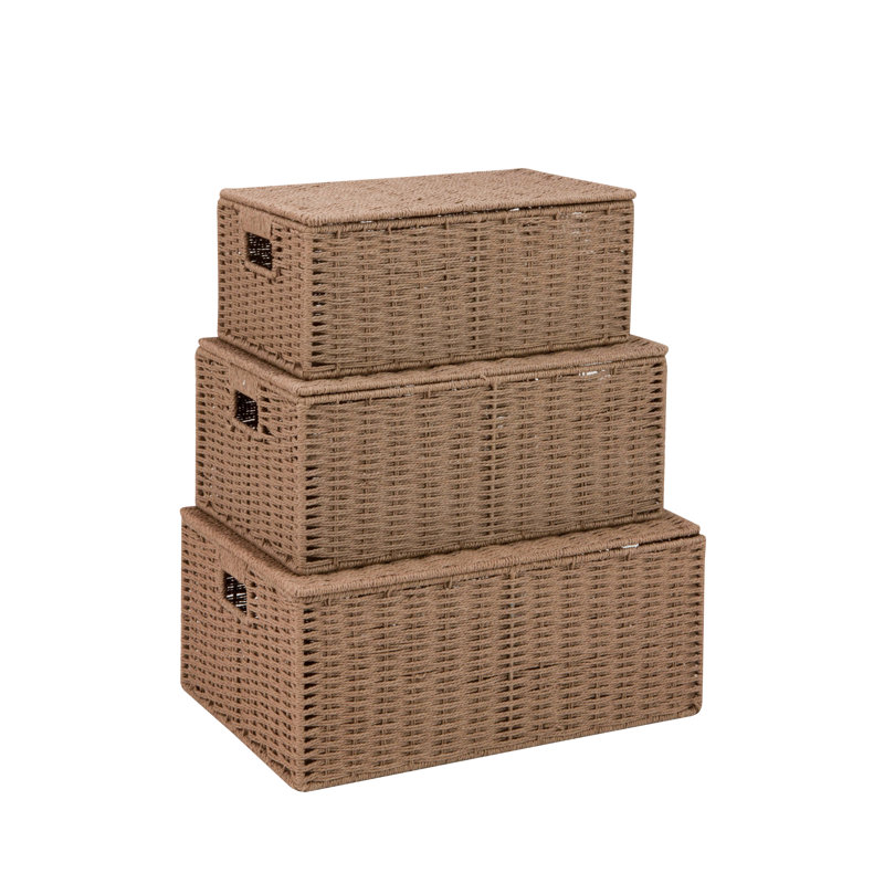 Dovecove Wicker Decorative Basket, Brown