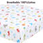 Drap-housse 100% coton 180 fils 180 fils