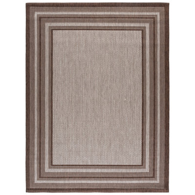 Courtyard Performance Geometric Indoor/Outdoor Area Rug