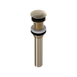 Push Drain Without Overflow