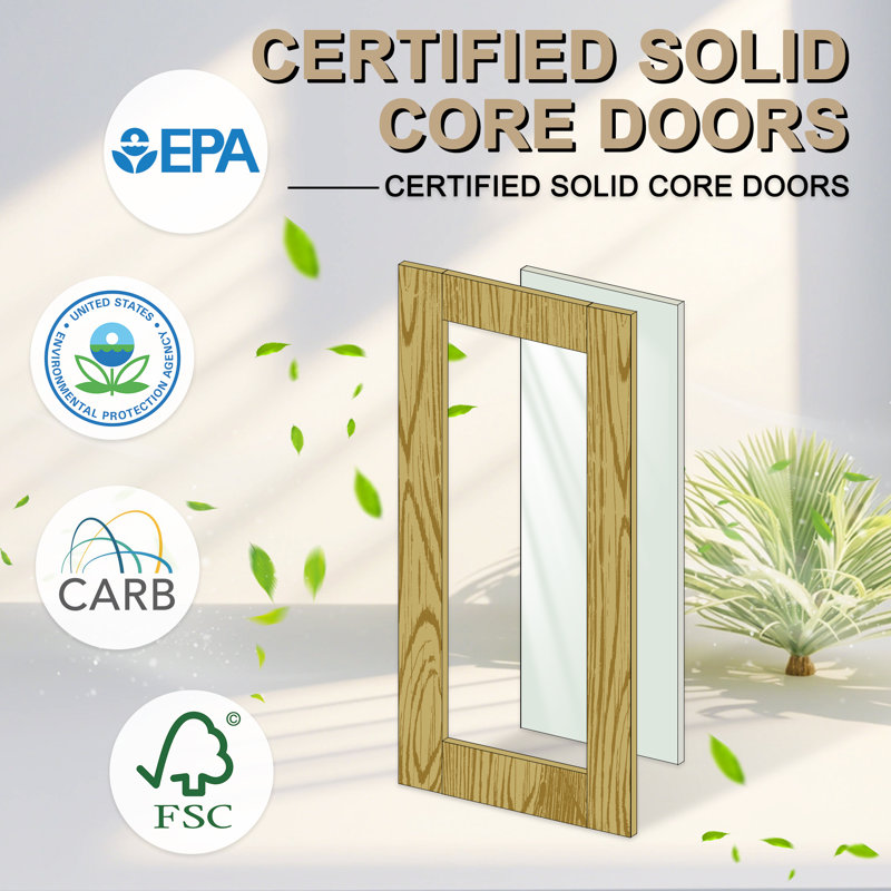 Porte coulissante en pin 1-Lite, 28 po x 80 po