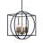 Nevels 6 - Light Dimmable Geometric Chandelier-1882748453