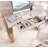 Anistin Metal Base Writing Desk