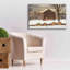 «Snowy Vermont Barn» par Lori Deiter, art mural sur toile-1414364641
