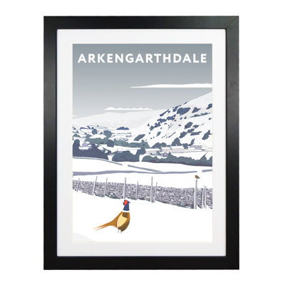 Arkengarthdale Snow by Richard O'Neil - Print