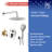 Rainlex Pressure-balanced Shower Faucet With Rough-in Valve Rainlex-59271183