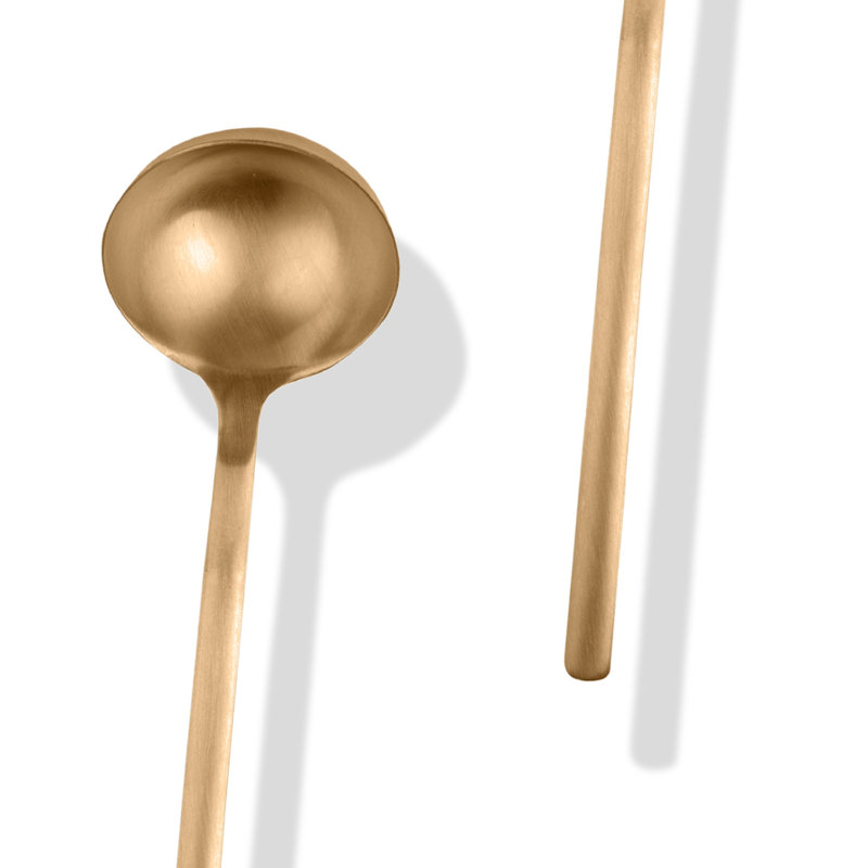 Due Stainless Steel Ladle
