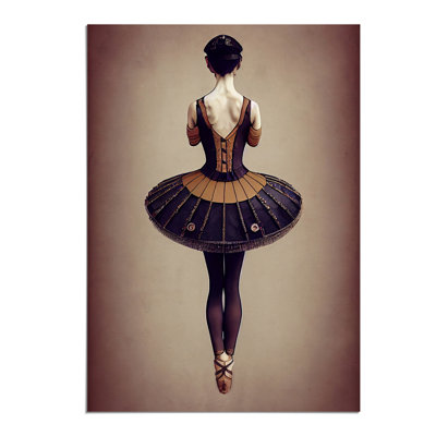 Vintage Ballerina - Wall Art