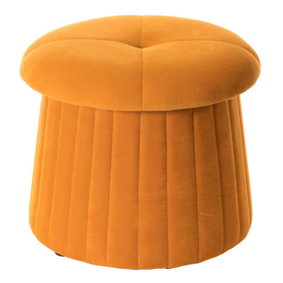 Velvet Ottoman