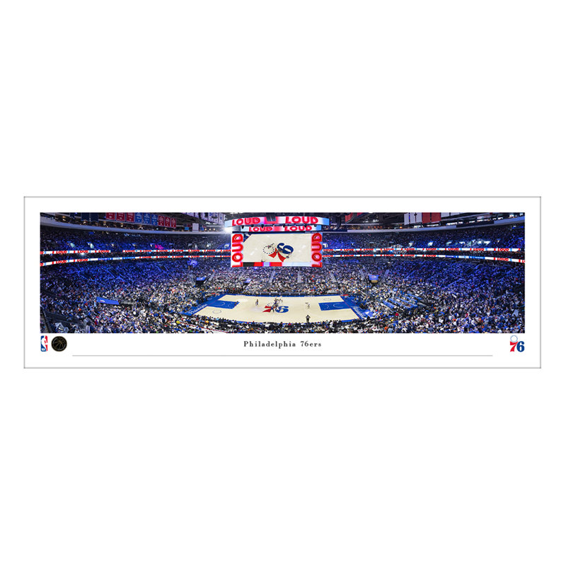 Philadelphia 76ers, Tipoff - Sans cadre, Impression sans cadre