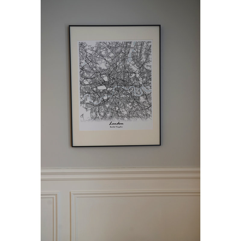 " London Map ", White