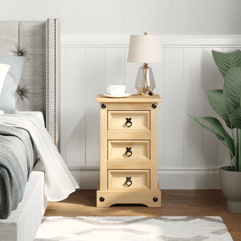 Lyda 35 cm W Bedside Table
