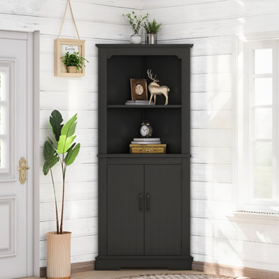 Armoire de rangement en coin Farmhouse
