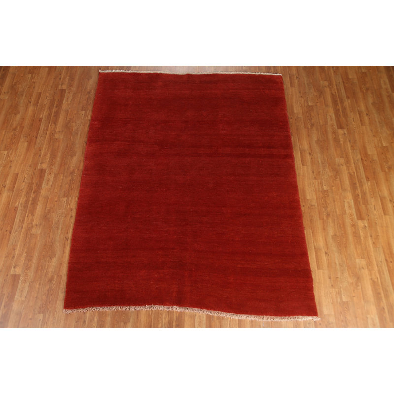 Tapis uni en laine Gabbeh