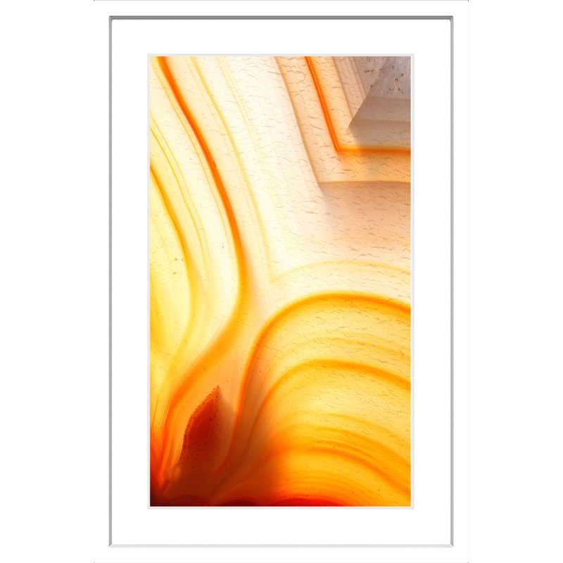 Kundan-impression d’art graphique encadrées sur papier, H 18 po x l 12 po x P 1,5 po