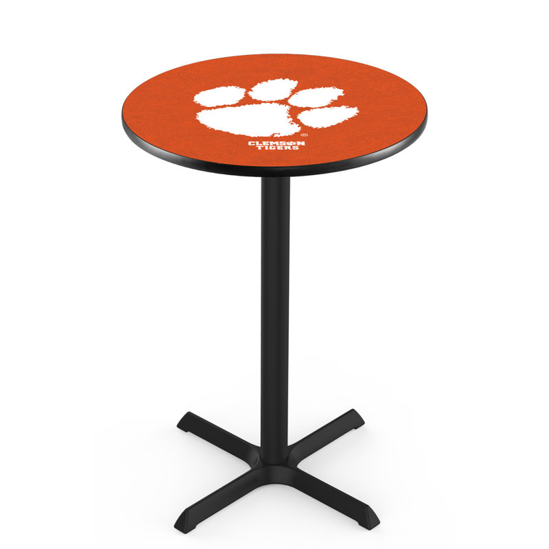 Round Metal Base Dining Table, Clemson
