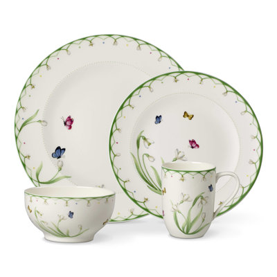 Colorful Spring 4 Piece Place Setting Set, Service for 1