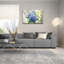Art mural en verre acrylique 36 po x 24 po «Farm Seed Hydrangeas» par Art Licensing Studio Epic Art-2078270140