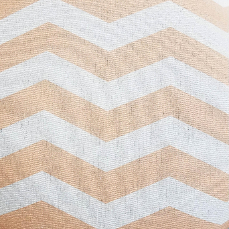 Tabouret de jardin chic en céramique à chevrons | Table d'appoint moderne