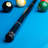 Action VAL33 Value Series Blue Stain Pool Cue - 18oz-50473708