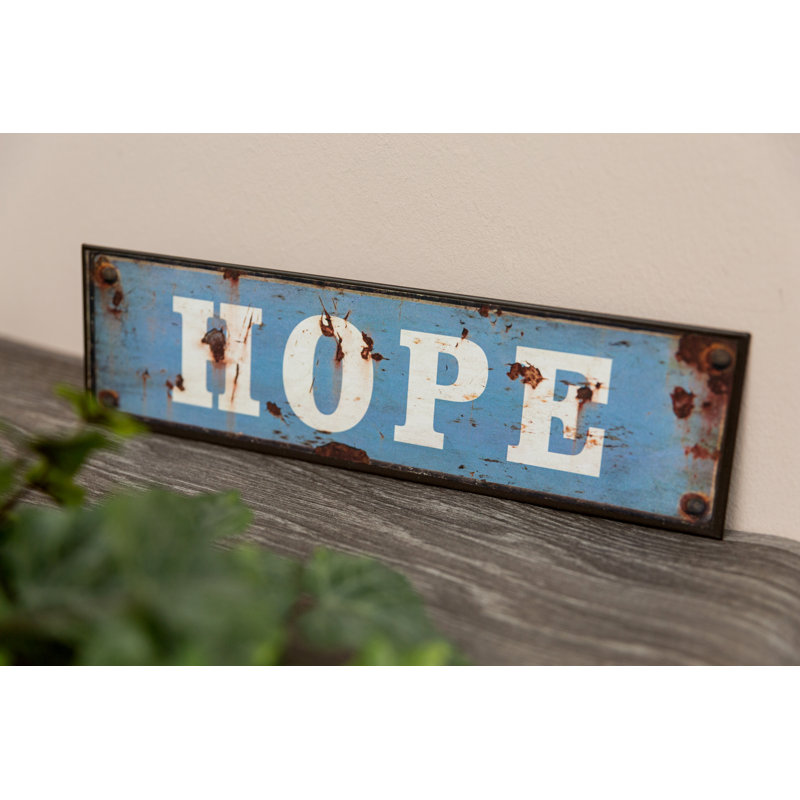 Hope - No Frame Print on Metal