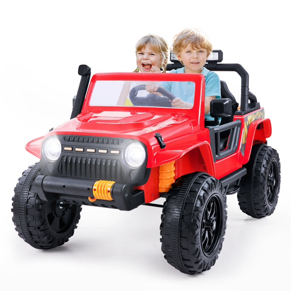 Klo Kick 12v Kids Ride on Truck Parent-Child Use with Remote Control ...
