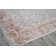 Antique Loom Blue/Rust Polyester powerloom Area Rug