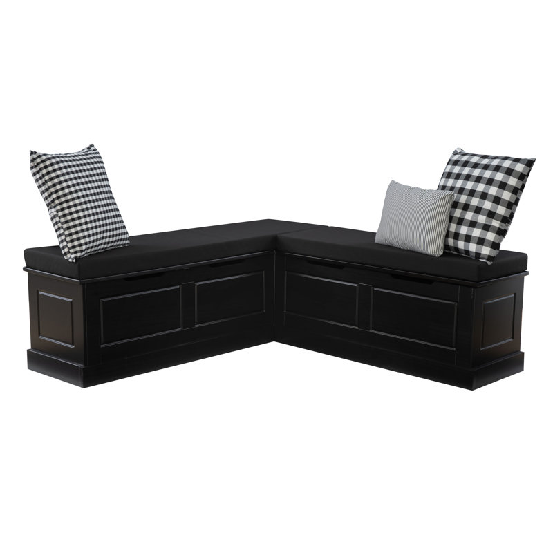 Selby NOOK AVEC COUSSINS, Noir