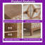 Armoire de rangement en bois 31,5 po