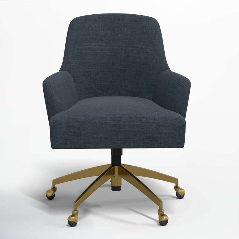 Ambau Task Chair, Classic Navy Linen