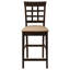 Tabouret de bar moderne Tabourets de bar élégants en bois avec sièges rembourrés moelleux pour une expérience d'assise tendance et confortable.