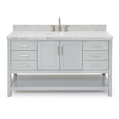 Magnolia Bath Vanity Rectangular Basin S061SCWRV